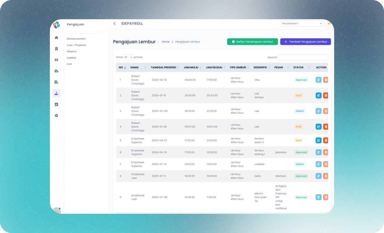 Web — Payroll