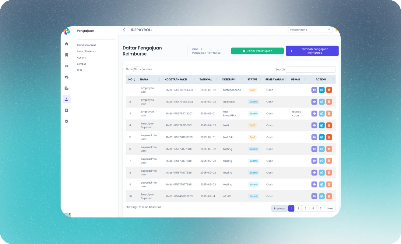 Web — Reports