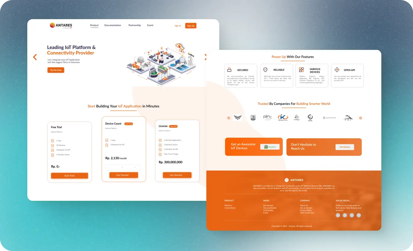Landing Page